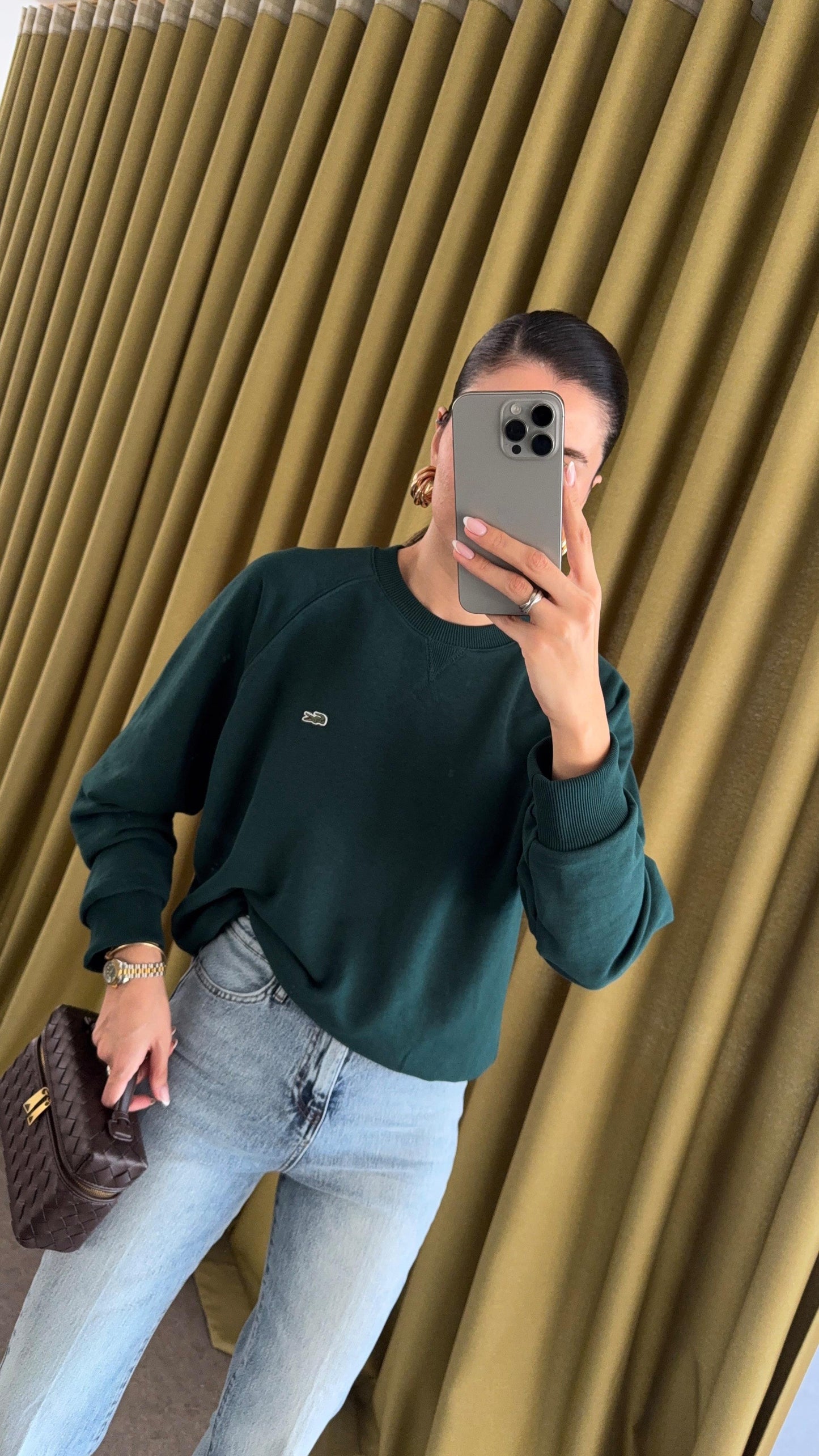 بلوزة لاكوست اخضر - KP4259