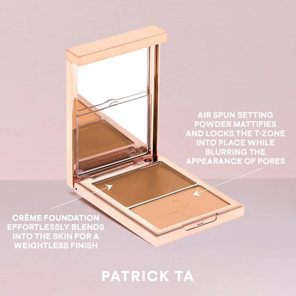 PATRICK TA Major Skin Crème Foundation and Finishing Powder Duo MEDIUM 1 - KB