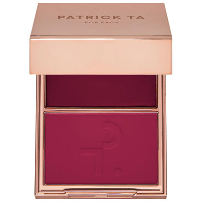 PATRICK TA Double-Take Crème & Powder Blush SHE'S WANTED - KB