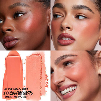 PATRICK TA Double-Take Crème & Powder Blush SHE'S THE MOMENT - KB