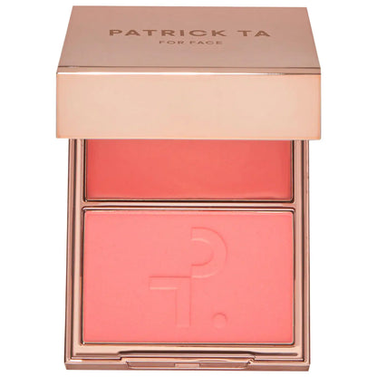 PATRICK TA Double-Take Crème & Powder Blush SHE'S THE MOMENT - KB