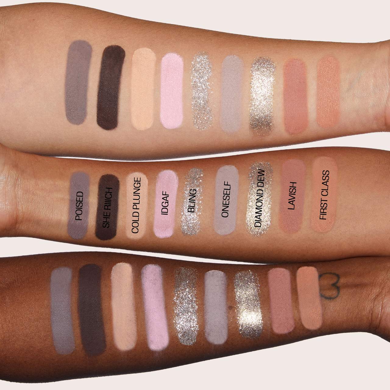 HUDA BEAUTY Icy Nude Eyeshadow Palette - KB