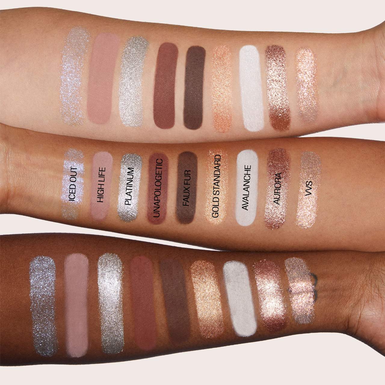HUDA BEAUTY Icy Nude Eyeshadow Palette - KB