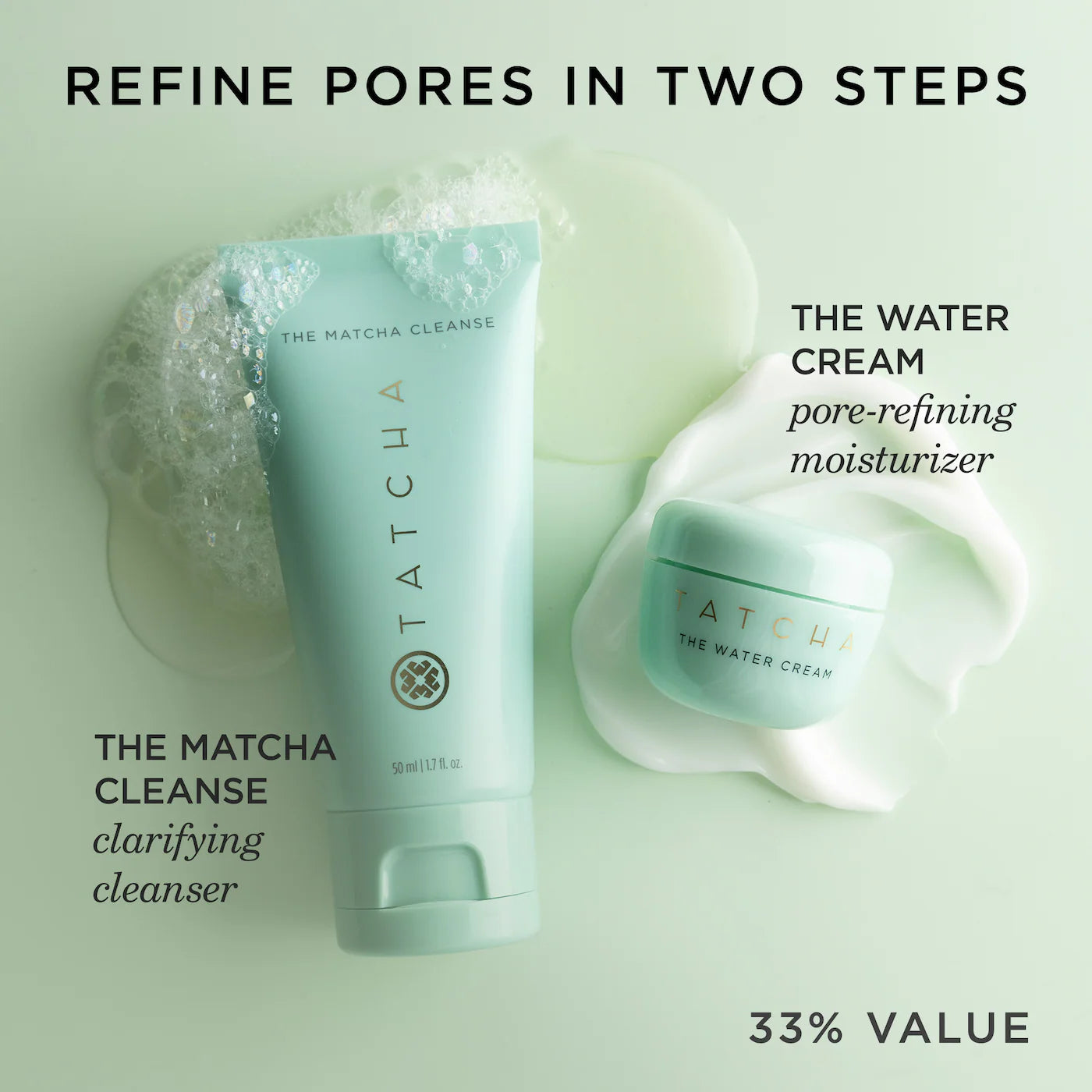 Tatcha Clarifying Cleanse + Hydrate Duo - KB