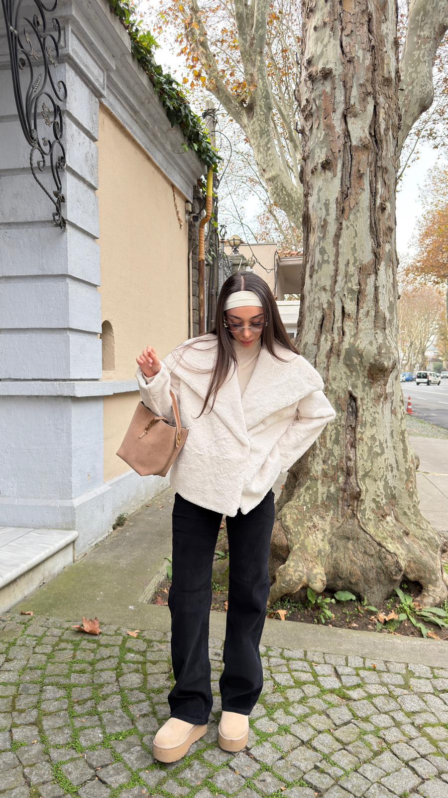 جكيت فرو سكري - KP7162