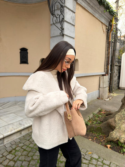 جكيت فرو سكري - KP7162