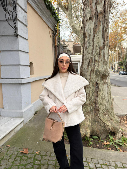 جكيت فرو سكري - KP7162