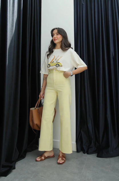 بنطلون اصفر - KP5045