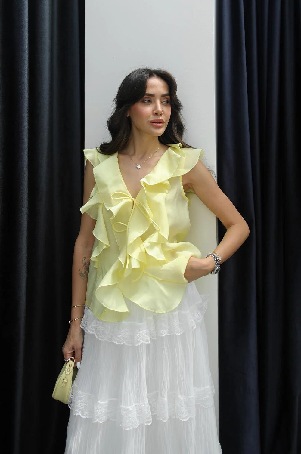 بلوزة اصفر - KP4208