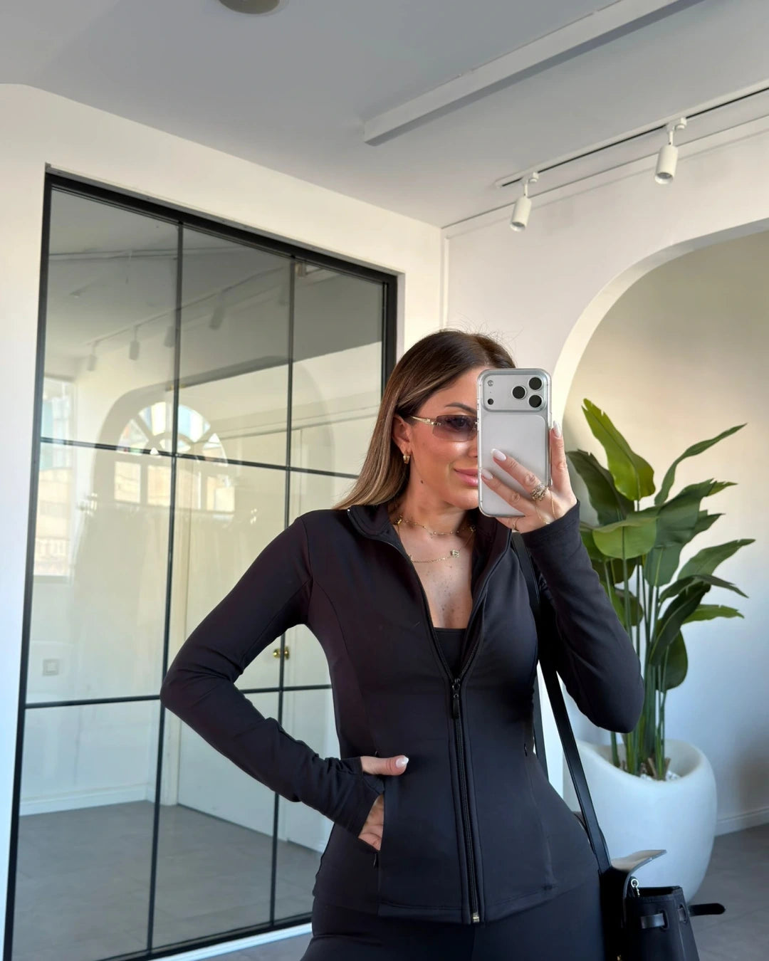 طقم لايكرا اسود 3 قطع - KP1478