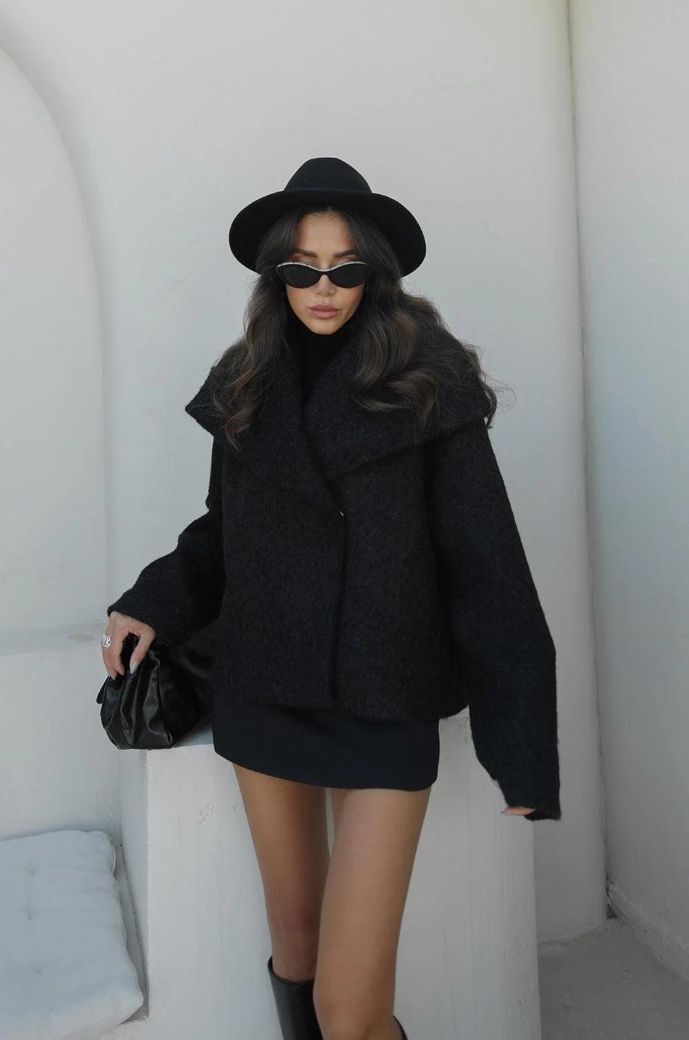 جكيت اسود - KP7108