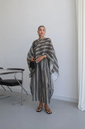 طقم مخطط اسود - KP1680