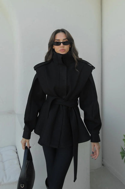 جكيت اسود - KP7145