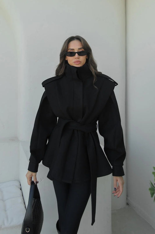 جكيت اسود - KP7145