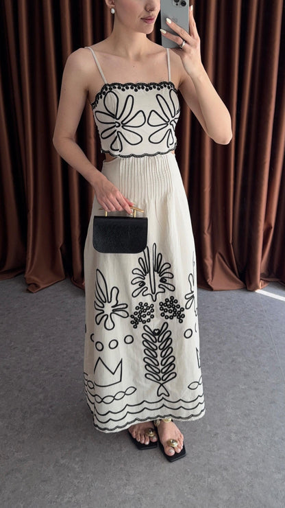 فستان بيج - KP2143