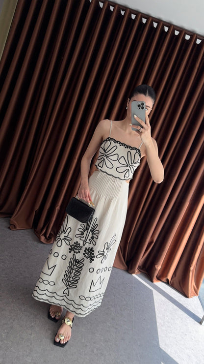 فستان بيج - KP2143