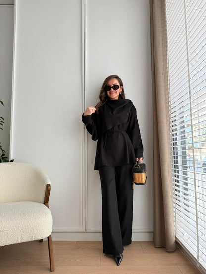 طقم اسود - KP1223