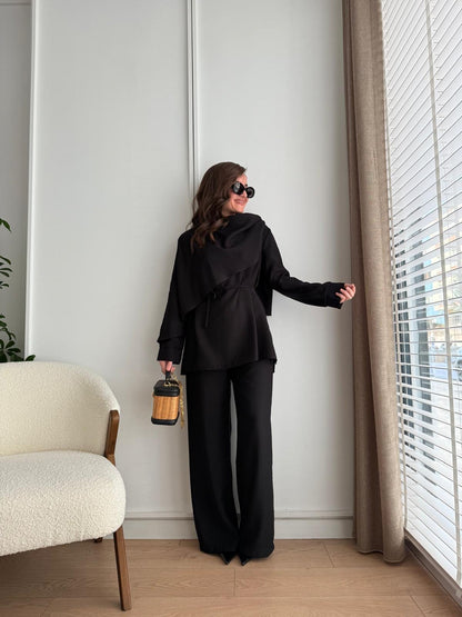 طقم اسود - KP1223