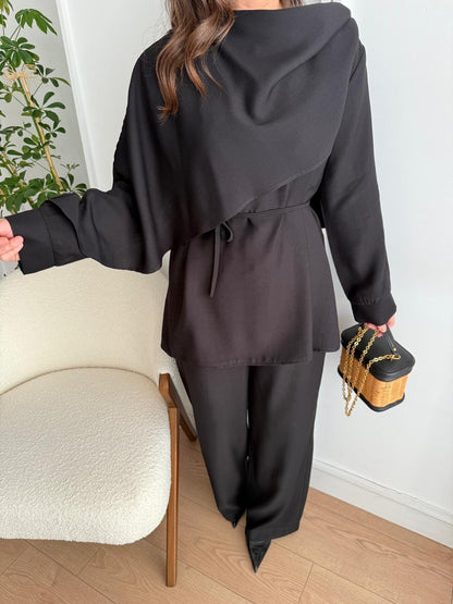 طقم اسود - KP1223