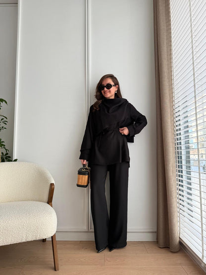 طقم اسود - KP1223