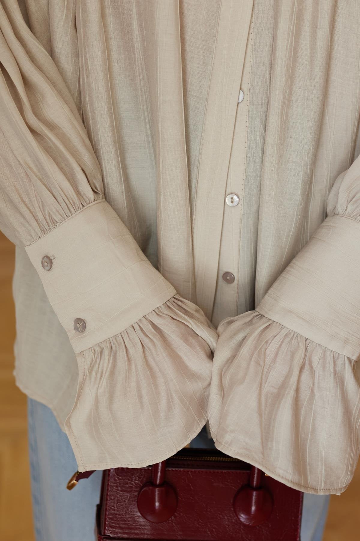 قميص بيج - KP4185