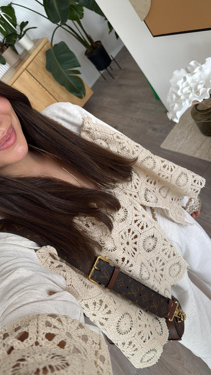 طقم صيفي بيج - KP1301