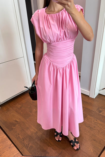 فستان زهري - KP2177