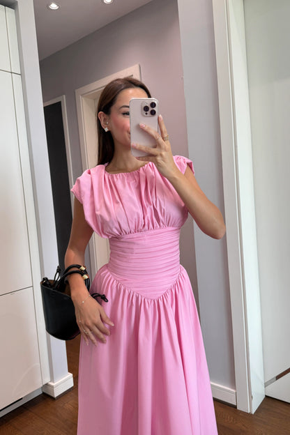 فستان زهري - KP2177