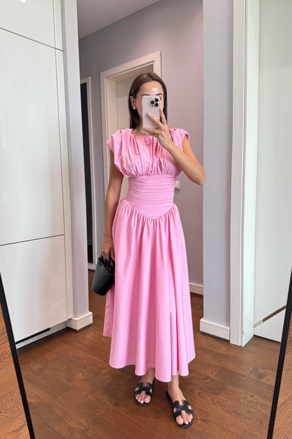 فستان زهري - KP2177