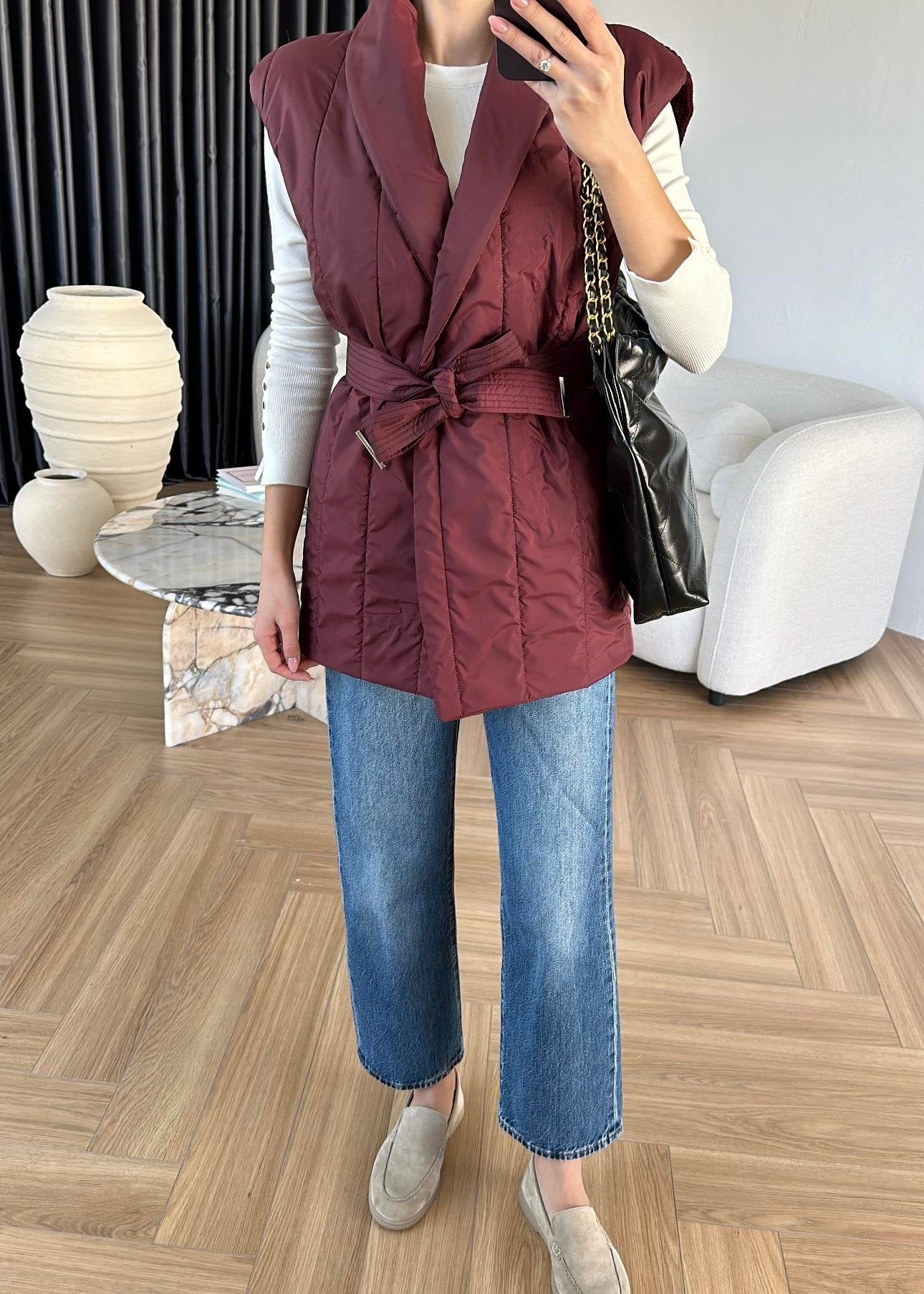 ڤيست خمري بحزام - KP7098