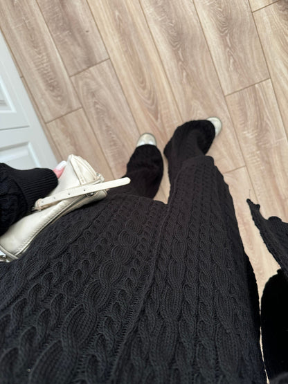 طقم اسود مجدل بلفحة - KP1405