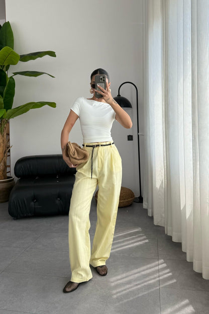 بنطلون اصفر - KP5042