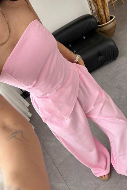 طقم صيفي زهري - KP1267