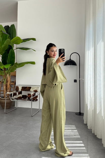 طقم اخضر - KP1303