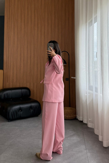 طقم رسمي زهري - KP1255