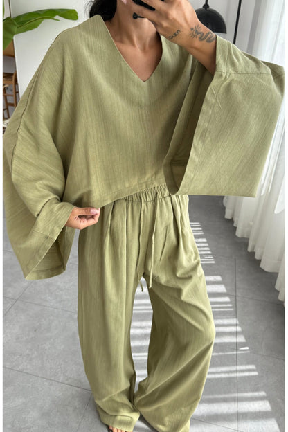 طقم اخضر - KP1303