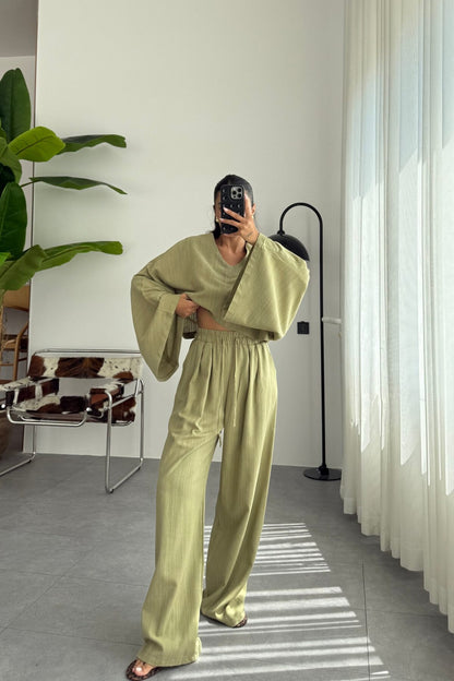 طقم اخضر - KP1303