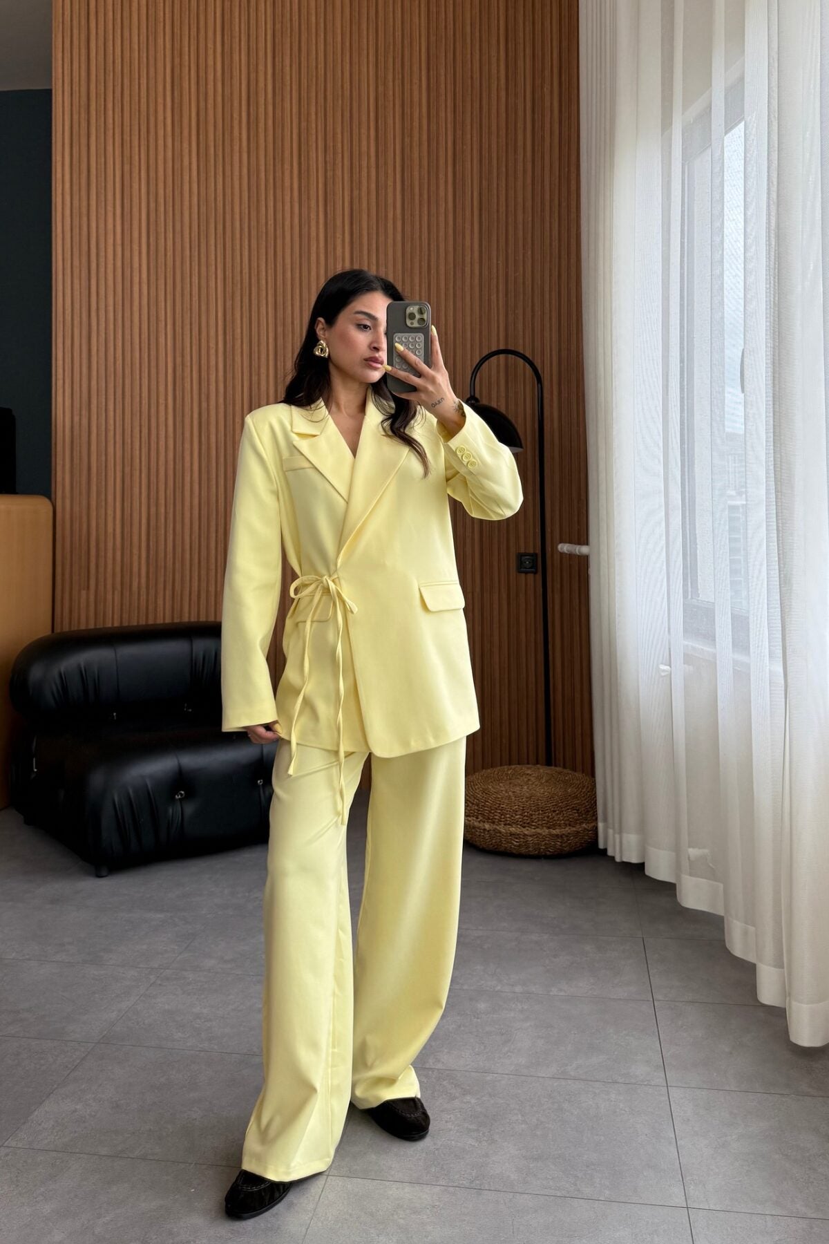 طقم رسمي اصفر - KP1255