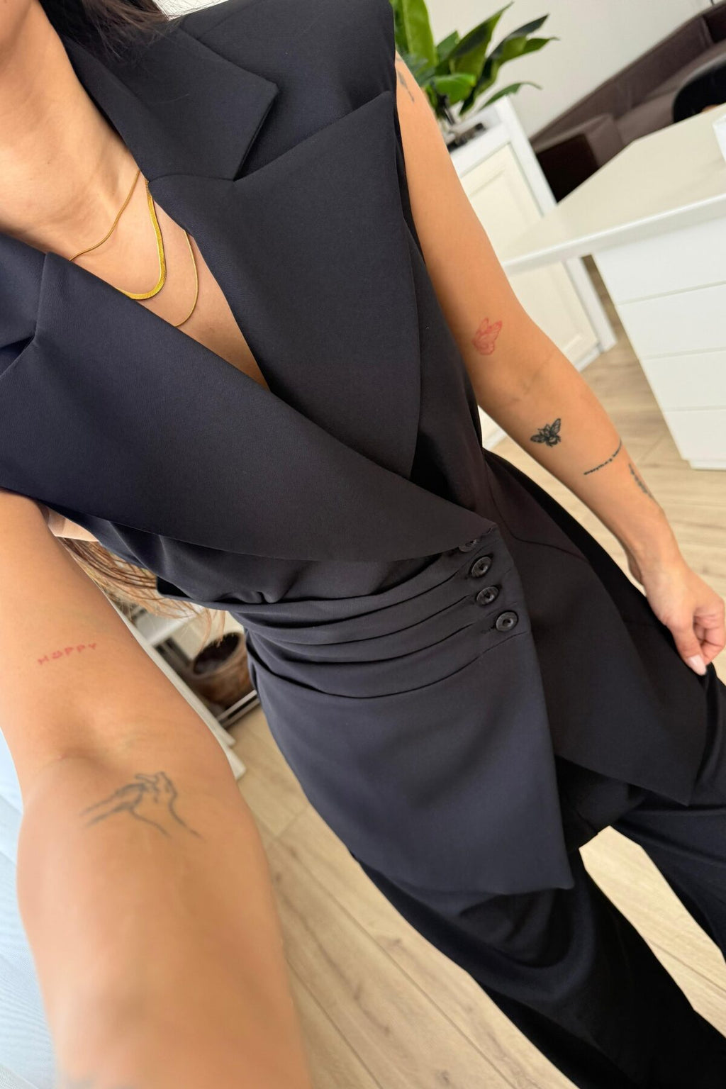 طقم رسمي اسود - KP1579