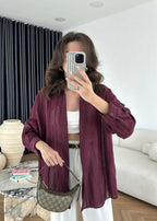 قميص خمري - KP4462