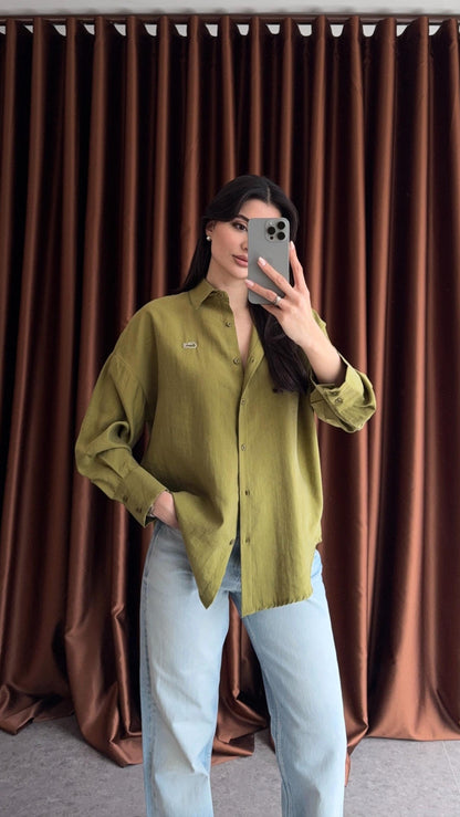 قميص لاكوست اخضر - KP4180