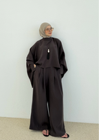 طقم فلو بني - KP1658