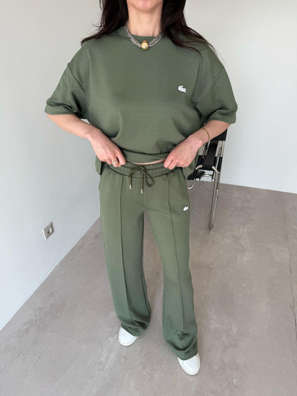 طقم لاكوست زيتي - KP1229