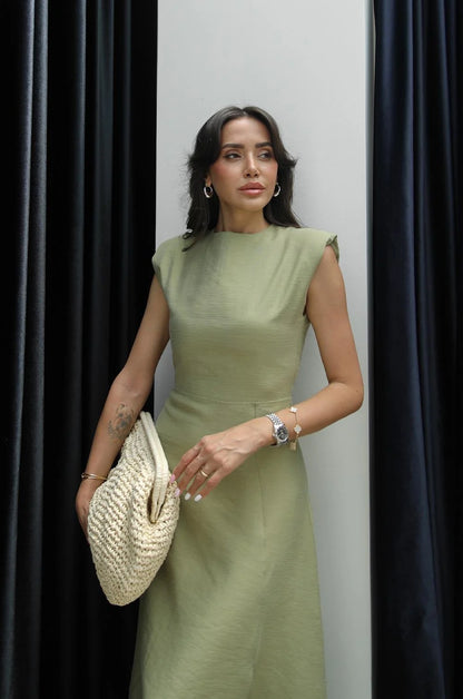 فستان يومي اخضر - KP2170