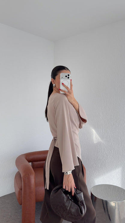 بلوزة بيج - KP4284