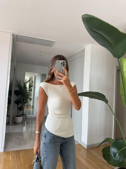 بلوزة ابيض Zara - KP4265