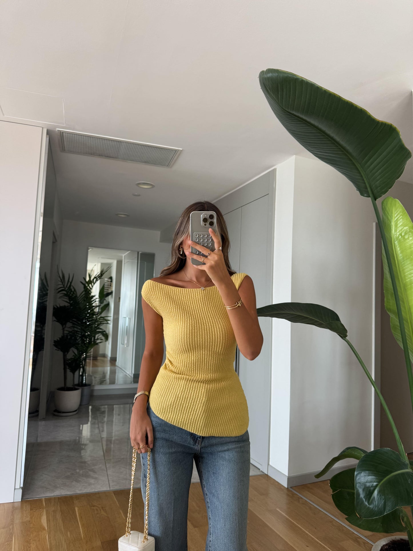 بلوزة اصفر Zara - KP4265