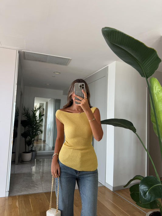 بلوزة اصفر Zara - KP4265