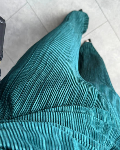 طقم بلوزة مع بنطلون اخضر - KP1379