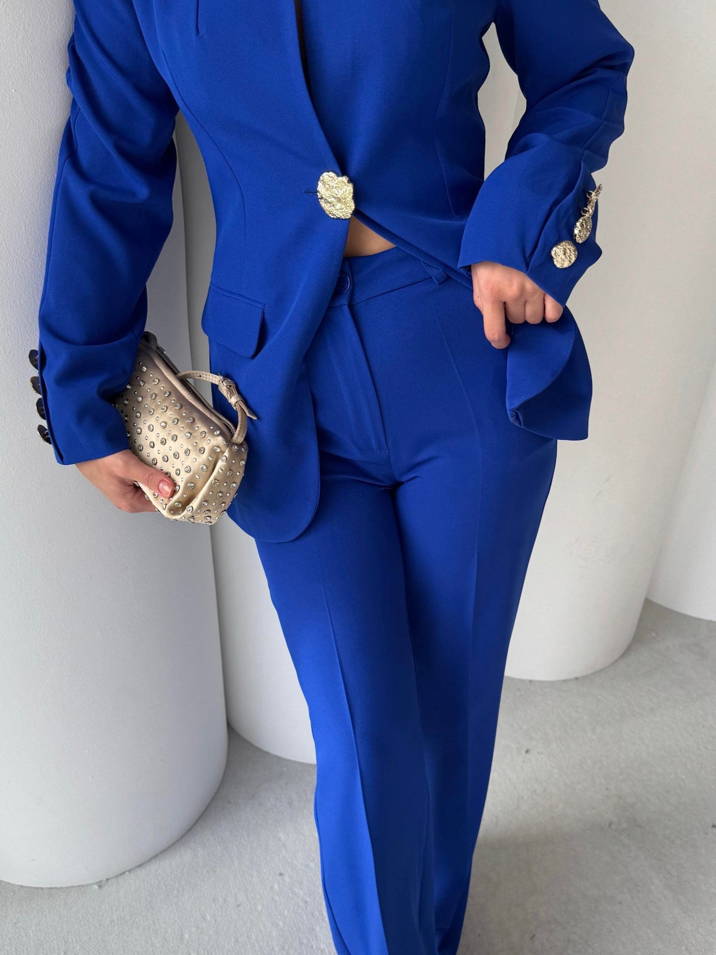 طقم رسمي نيلي - KP1240